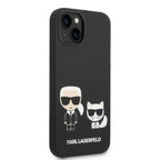 Karl Lagerfeld MagSafe dėklas iPhone 14 Plus – juodas