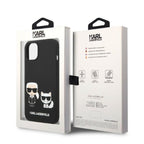 Karl Lagerfeld MagSafe dėklas iPhone 14 Plus – juodas