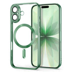 Dėklas Tech-Protect MagFlex iPhone 17, matinis pilkai žalias -- iPhone 17