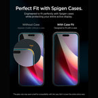 Apsauginis stiklas su privatumo filtru Spigen Glas.tR EZ Fit Pro AC HD Privacy iPhone 18 Pro Max 2 vnt. -- iPhone 18 Pro Max