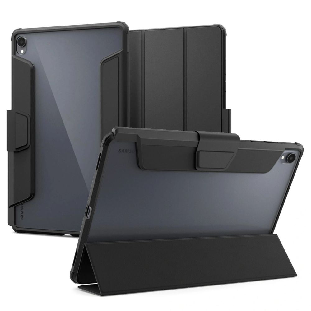 Dėklas Spigen Ultra Hybrid Pro Galaxy Tab S12+ 12.6, juodas -- Galaxy Tab S12+
