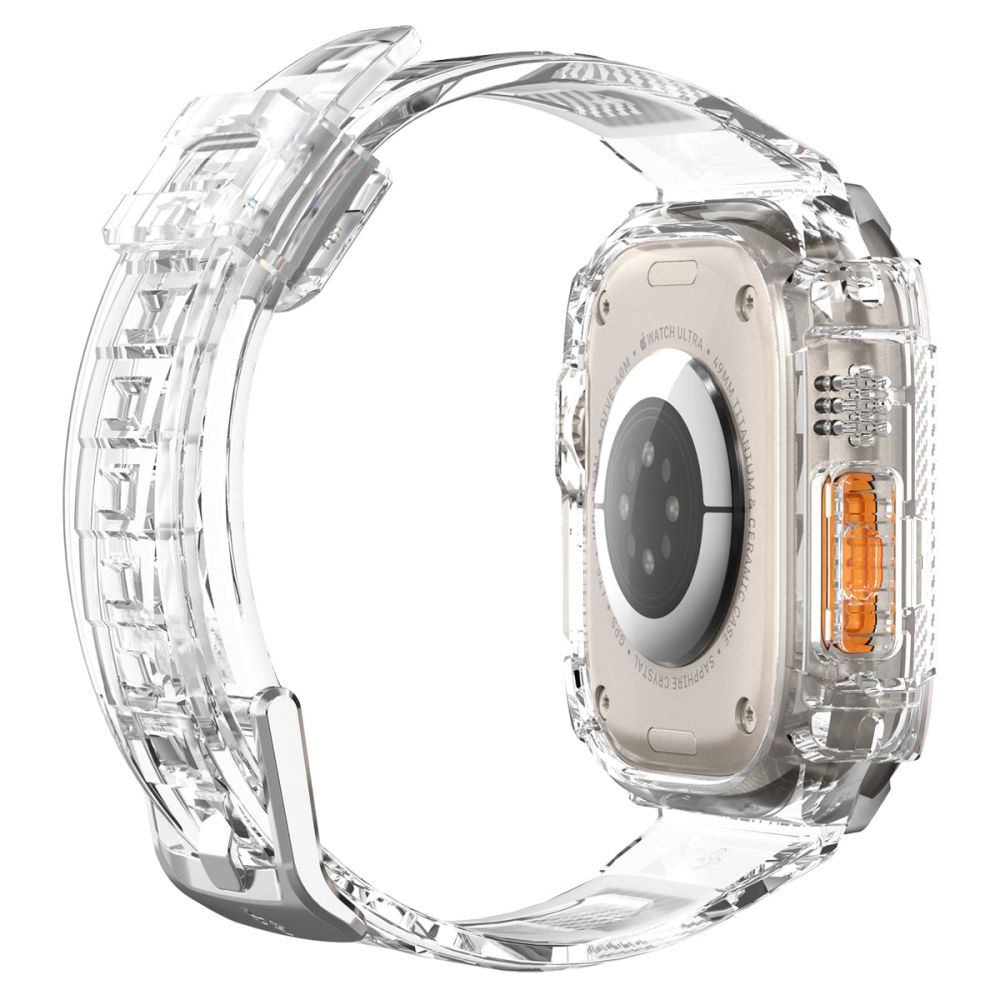 Dirželis Spigen Rugged Armor Pro Apple Watch Ultra 1 / 2 (49 mm), skaidrus -- Apple Watch Ultra (49 mm), Apple Watch...