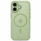 Dėklas Tech-Protect MagPeak MagSafe CC iPhone 17, Matte Sage (matinis žalias) -- iPhone 17