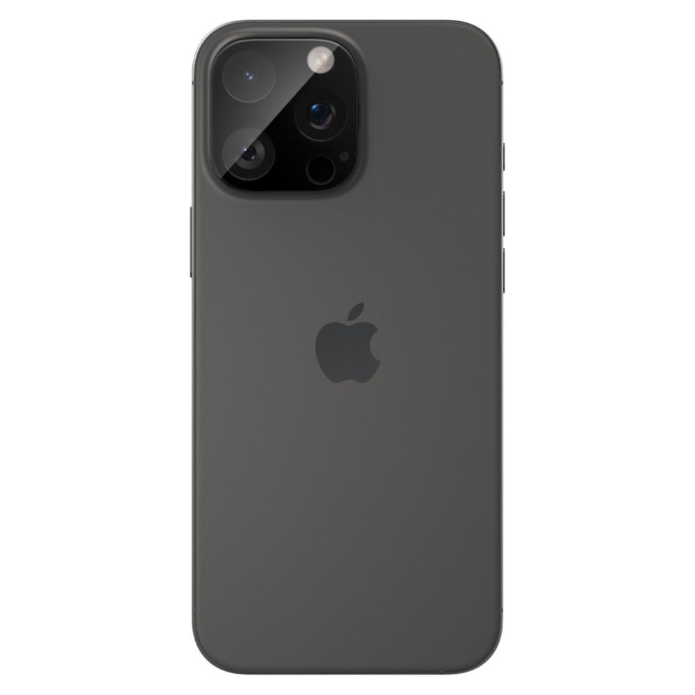 Spigen Optik.TR kameros apsauga iPhone 14–16 Pro/Max – juoda, 2 vnt.