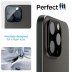Spigen Optik.TR kameros apsauga iPhone 14–16 Pro/Max – juoda, 2 vnt.