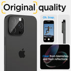 Spigen Optik.TR kameros apsauga iPhone 14–16 Pro/Max – juoda, 2 vnt.