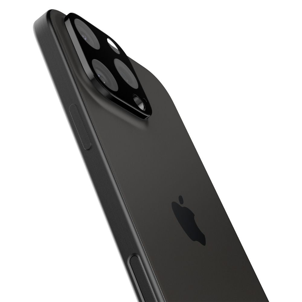 Spigen Optik.TR kameros apsauga iPhone 14–16 Pro/Max – juoda, 2 vnt.