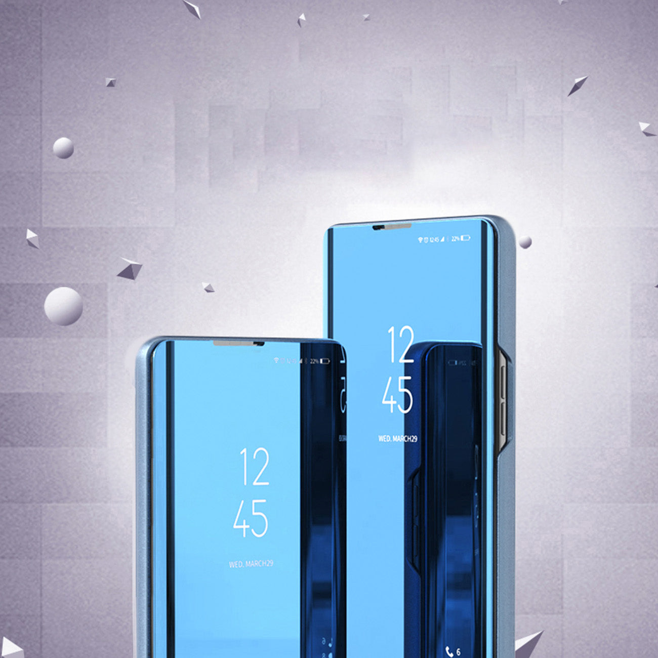 Clear View dėklas Xiaomi 12T / 12T Pro – juodas -- Xiaomi 12T