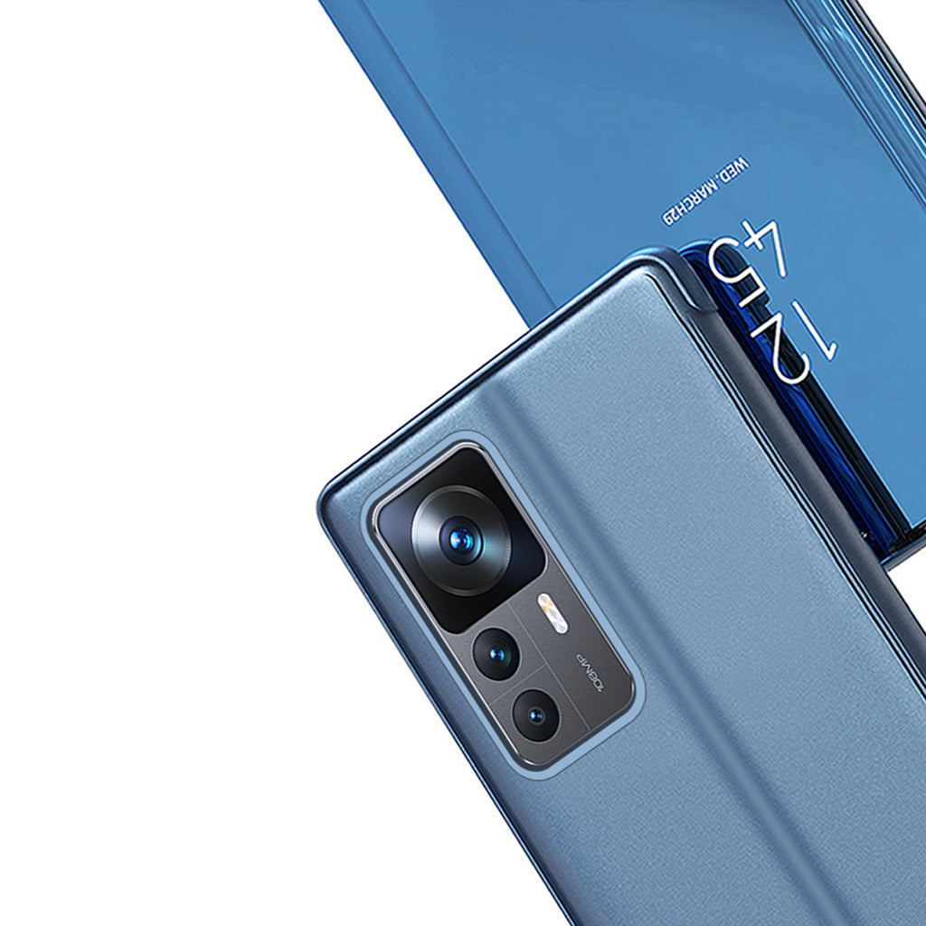Clear View dėklas Xiaomi 12T / 12T Pro – juodas -- Xiaomi 12T