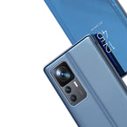 Clear View dėklas Xiaomi 12T / 12T Pro – juodas -- Xiaomi 12T