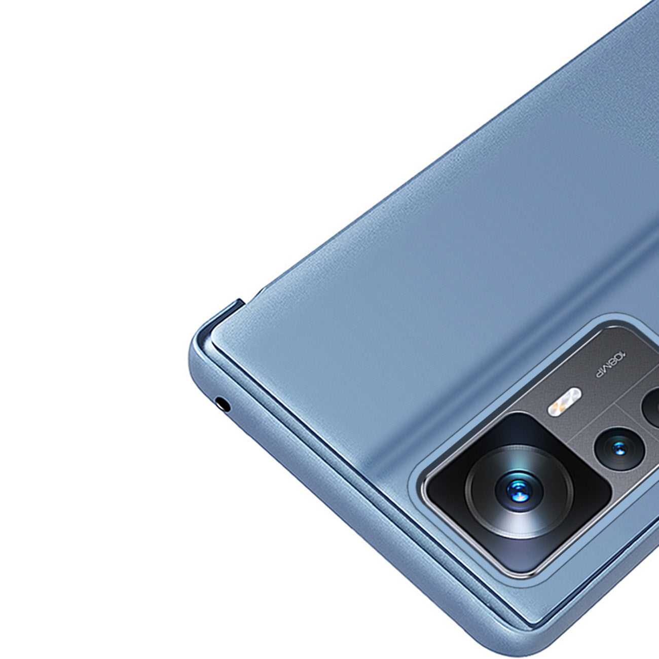 Clear View dėklas Xiaomi 12T / 12T Pro – juodas -- Xiaomi 12T