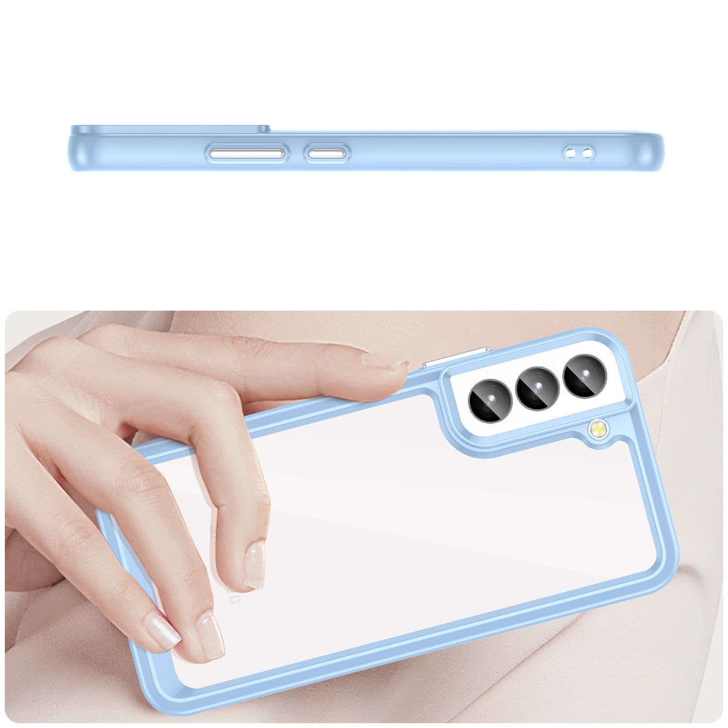 Apsauginis dėklas Samsung Galaxy S23+ Outer Space – mėlynas