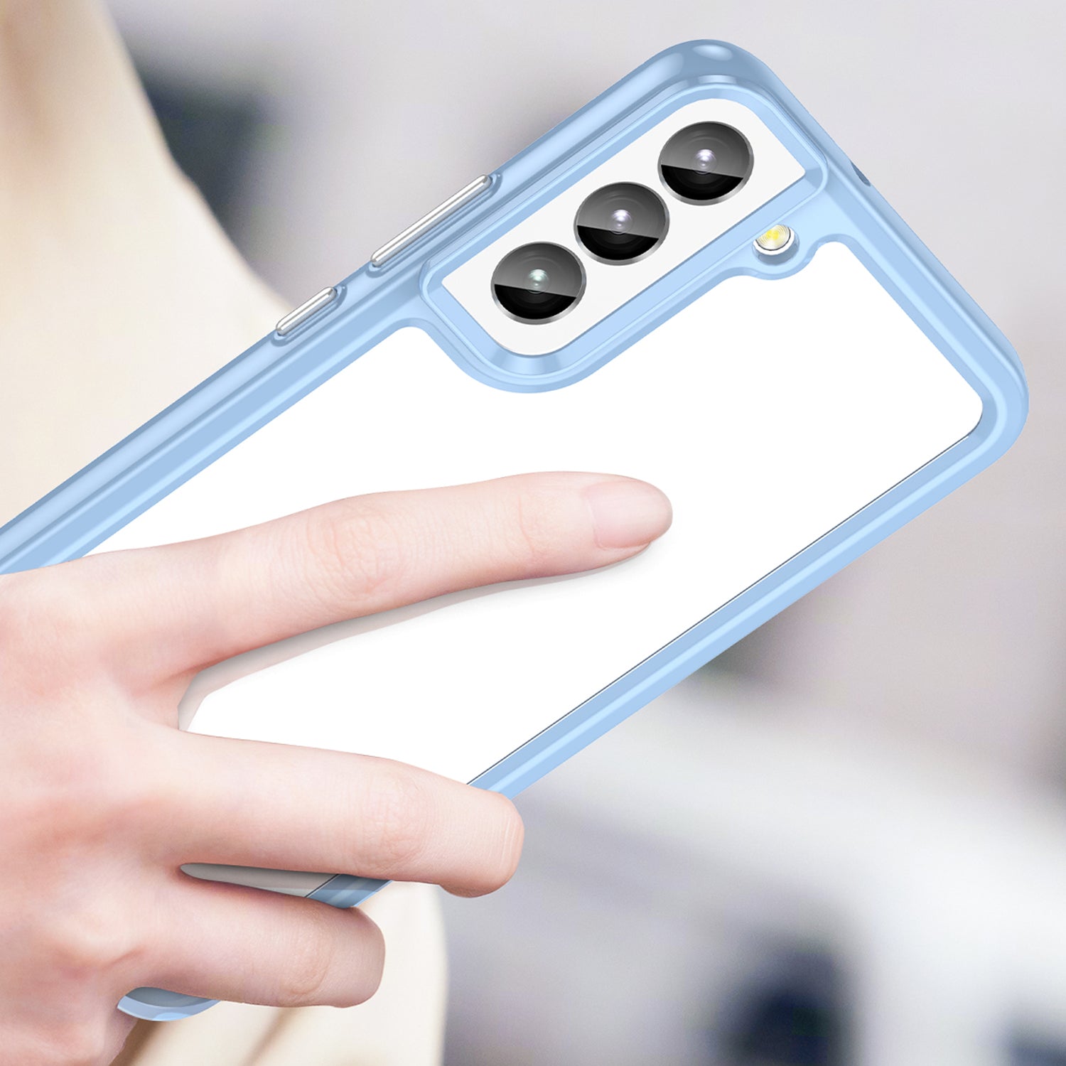 Apsauginis dėklas Samsung Galaxy S23+ Outer Space – mėlynas