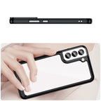 Skaidrus dėklas Samsung Galaxy S23+ – Outer Space Case, juodas