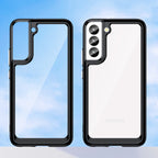 Skaidrus dėklas Samsung Galaxy S23+ – Outer Space Case, juodas