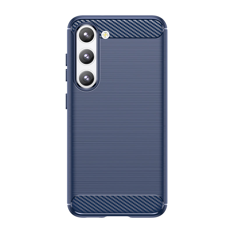 Carbon Case dėklas Samsung Galaxy S23+ – mėlynas