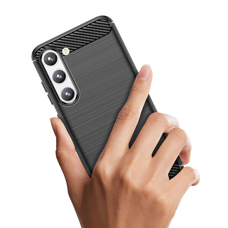 Samsung Galaxy S23+ „Carbon Case“ dėklas – juodas
