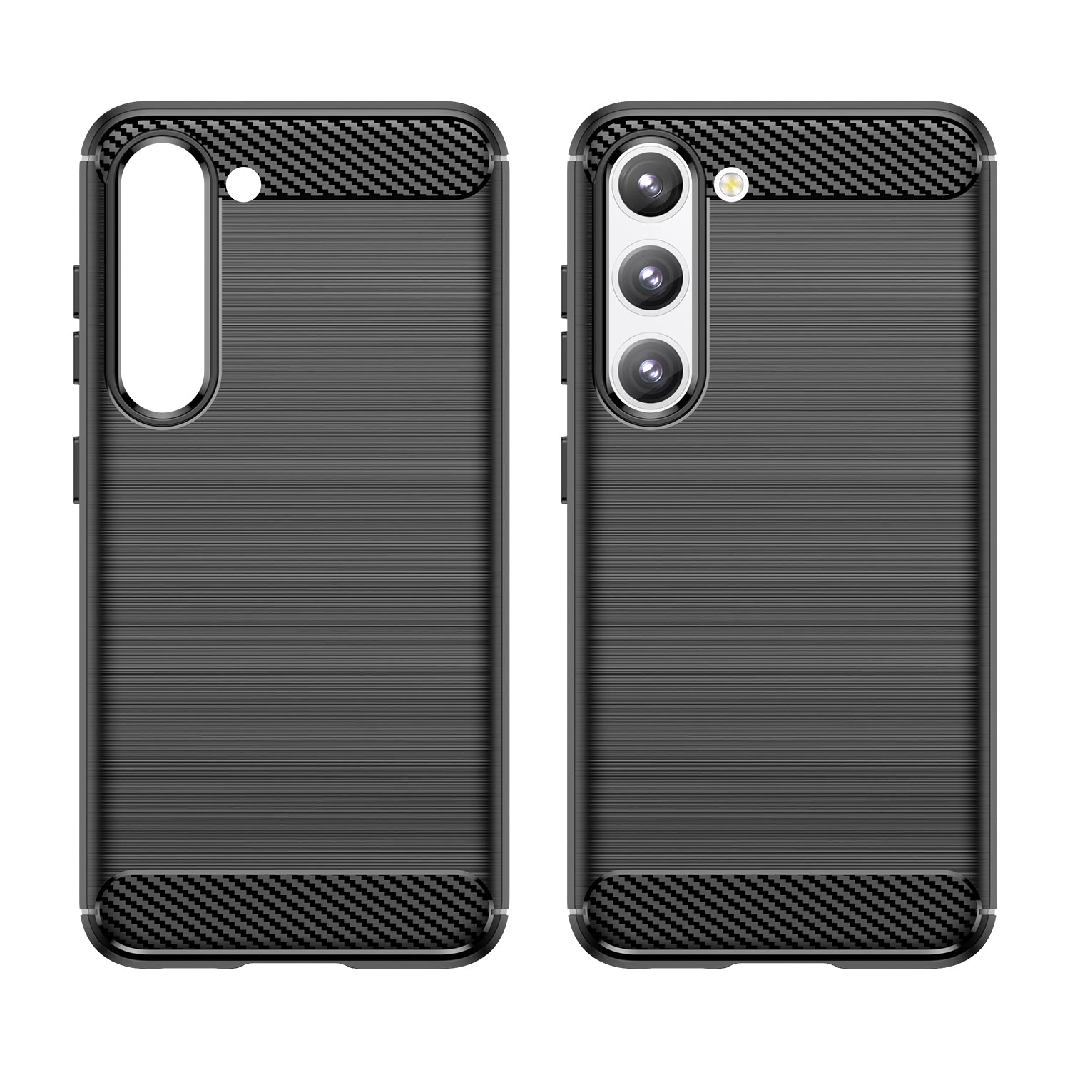 Samsung Galaxy S23+ „Carbon Case“ dėklas – juodas