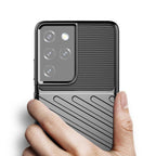 Thunder Case dėklas Samsung Galaxy S23 Ultra – mėlynas