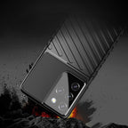 Thunder Case dėklas Samsung Galaxy S23 Ultra – mėlynas
