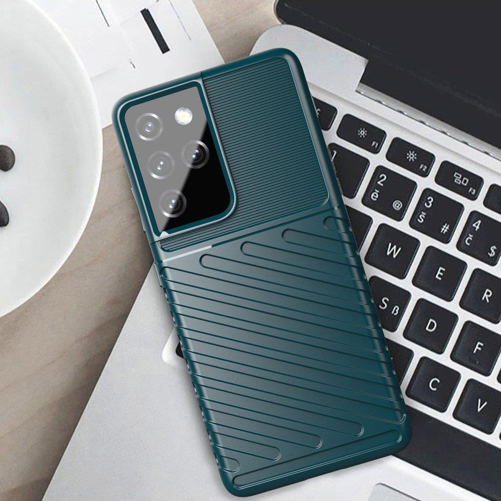 Thunder Case dėklas Samsung Galaxy S23 Ultra – mėlynas