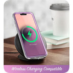 Supcase Cosmo dėklas iPhone 14 Plus – rožinis marmuras