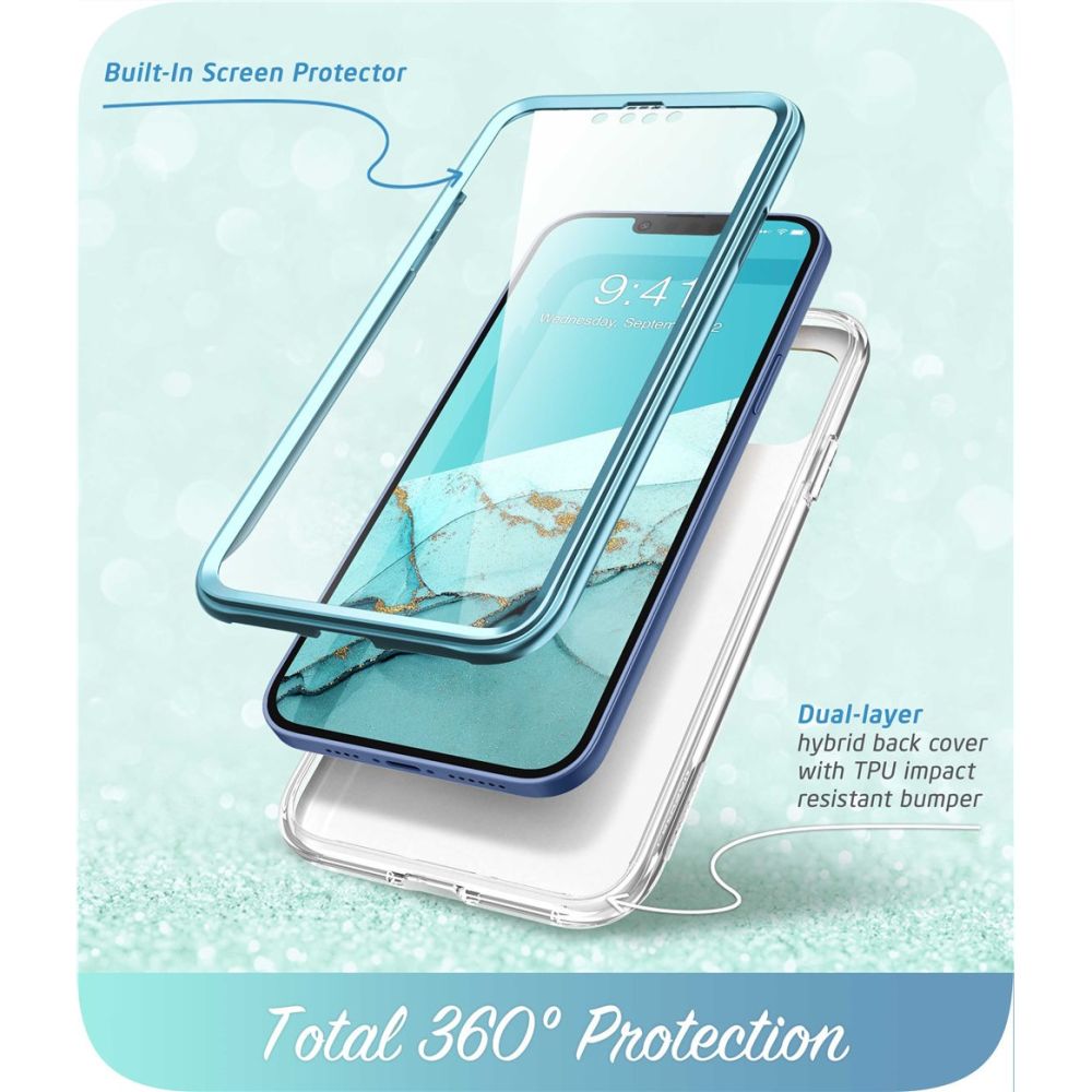 Supcase Cosmo dėklas iPhone 14 Plus – mėlynas