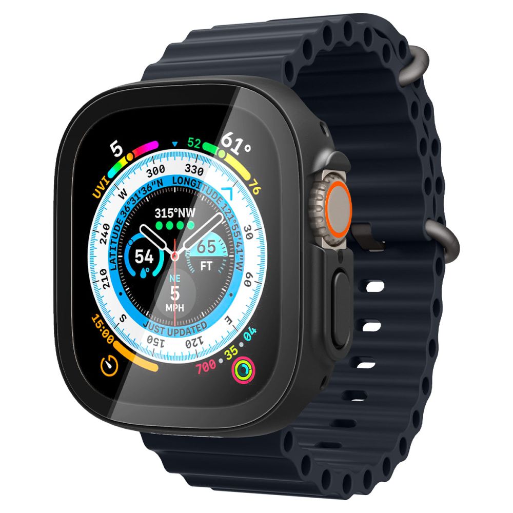 Spigen Thin Fit 360 dėklas Apple Watch Ultra (49 mm) - juoda -- Apple Watch Ultra