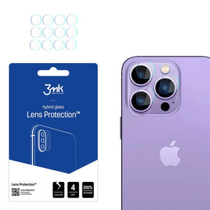 Kameros stiklas, skirtas iPhone 14 Pro Max / 14 Pro 7H, skirtas 3mk serijos objektyvo apsauginiam objektyvui -- iPhone 14...
