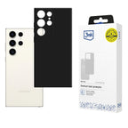 3mk Matinis dėklas, skirtas Samsung Galaxy S23 Ultra – juodas -- Samsung Galaxy S23 Ultra