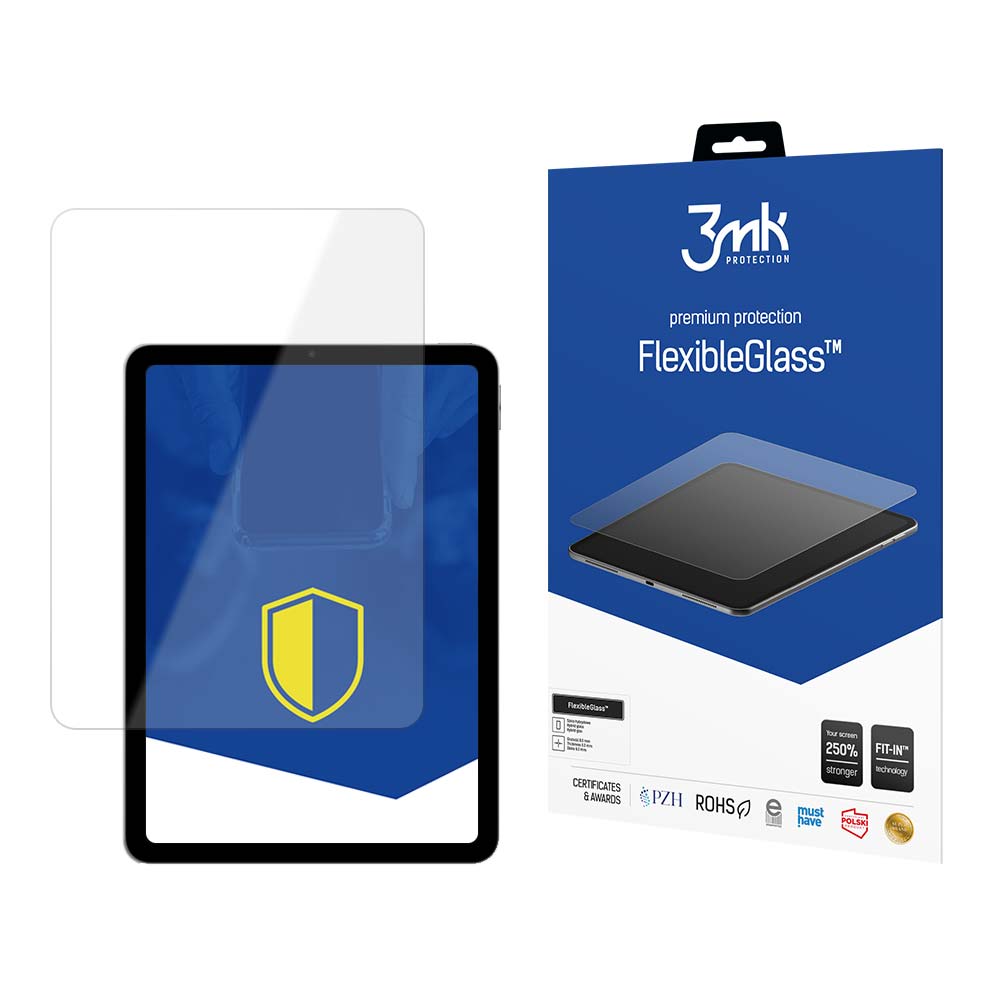 Apple iPad 10,9" (10 kartos) – 3mk FlexibleGlass™ 11" -- iPad 10 (2022)