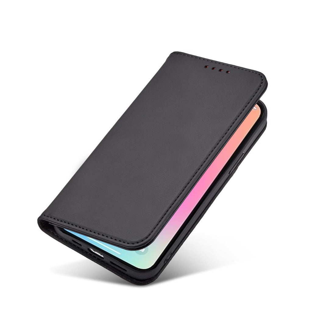 Magnetinis dėklas Samsung Galaxy S23 – juodas, su pinigine