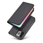 Magnetinis dėklas Samsung Galaxy S23 – juodas, su pinigine