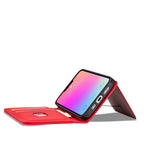 Magnetinis dėklas-piniginė Samsung Galaxy S23+ – raudonas