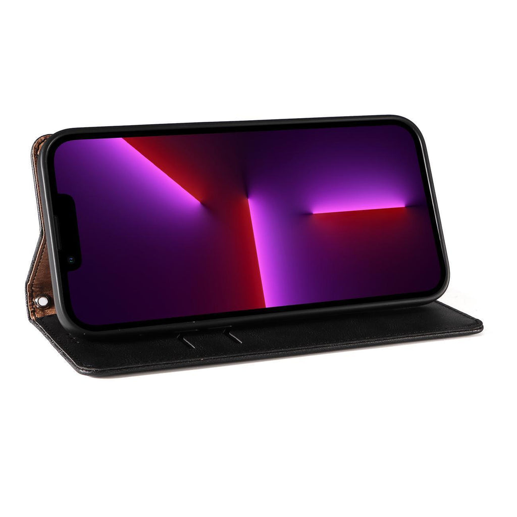 Magnetinis atverčiamas dėklas Samsung Galaxy S23 – juodas