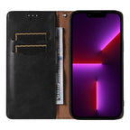 Magnetinis atverčiamas dėklas Samsung Galaxy S23 – juodas