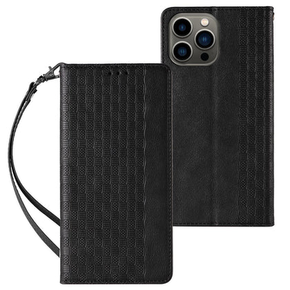 Magnetinis dėklas-piniginė Samsung Galaxy S23 Ultra – juodas