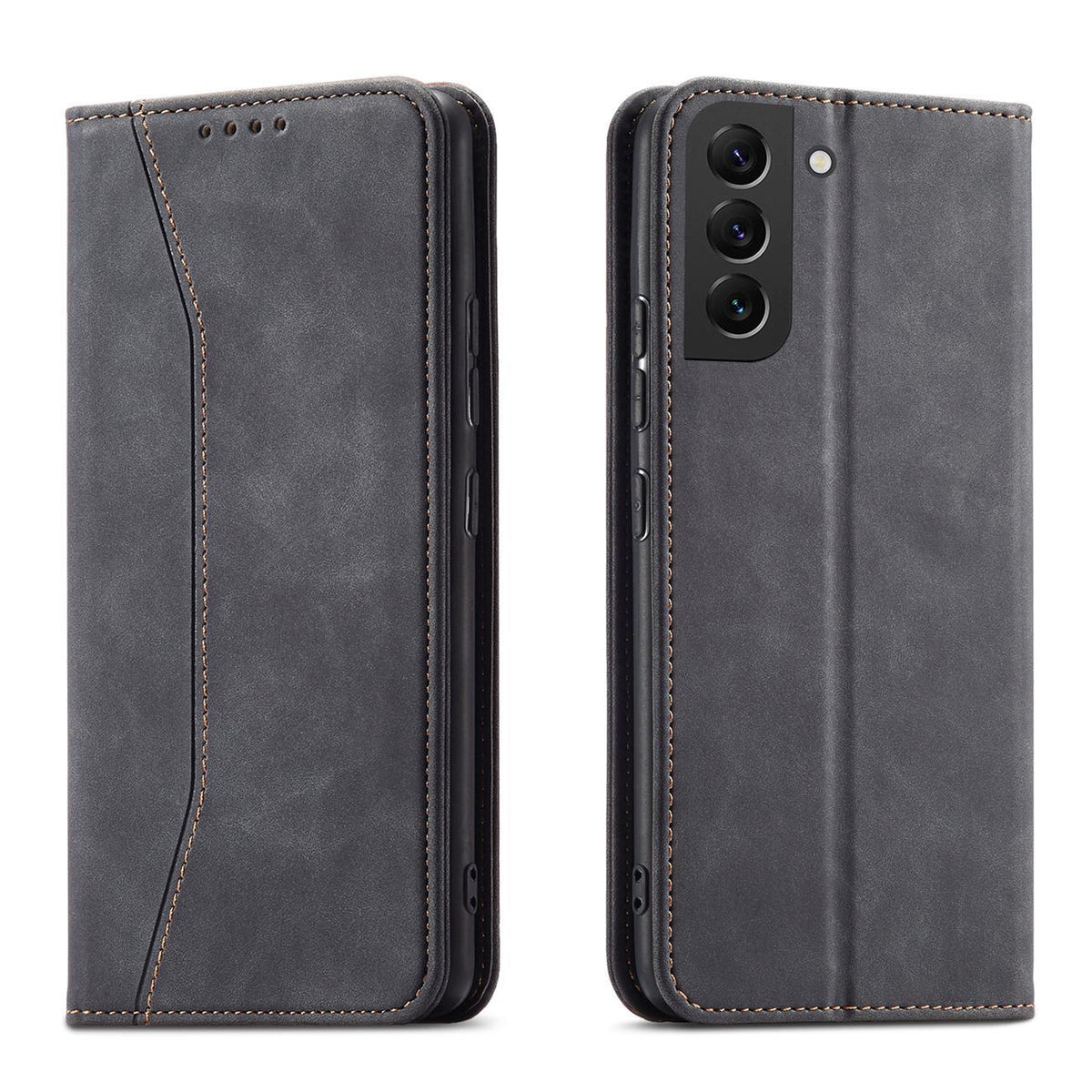 Magnet Fancy dėklas Samsung Galaxy S23+ – juodas