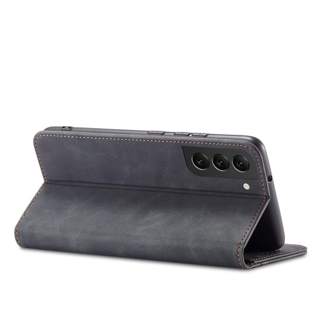 Magnet Fancy dėklas Samsung Galaxy S23+ – juodas
