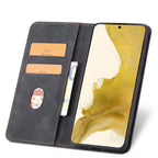 Magnet Fancy dėklas Samsung Galaxy S23+ – juodas