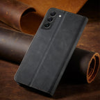 Magnet Fancy dėklas Samsung Galaxy S23+ – juodas