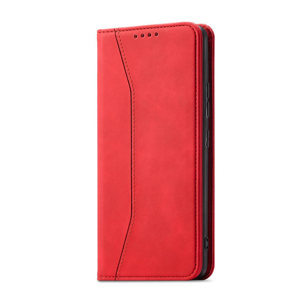 Magnet Fancy dėklas Samsung Galaxy S23+ – raudonas