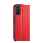 Magnet Fancy dėklas Samsung Galaxy S23+ – raudonas