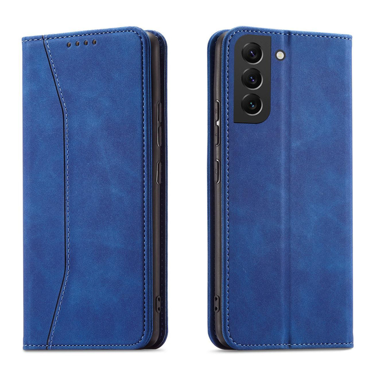 Magnet Fancy dėklas Samsung Galaxy S23 Ultra – mėlynas
