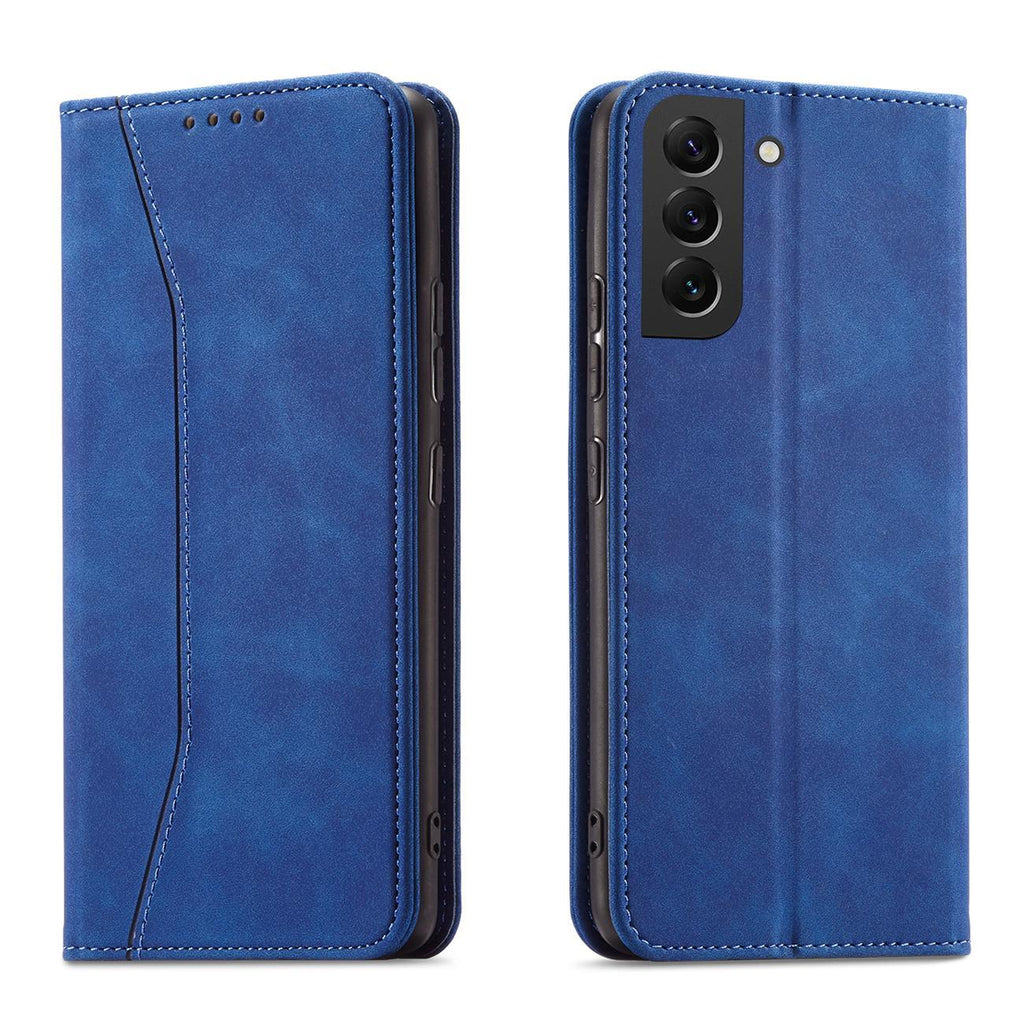 Magnet Fancy dėklas Samsung Galaxy S23 Ultra – mėlynas