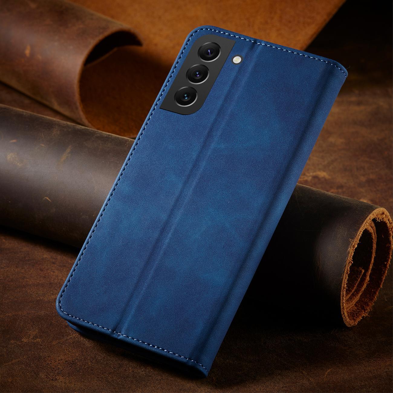 Magnet Fancy dėklas Samsung Galaxy S23 Ultra – mėlynas