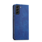Magnet Fancy dėklas Samsung Galaxy S23 Ultra – mėlynas