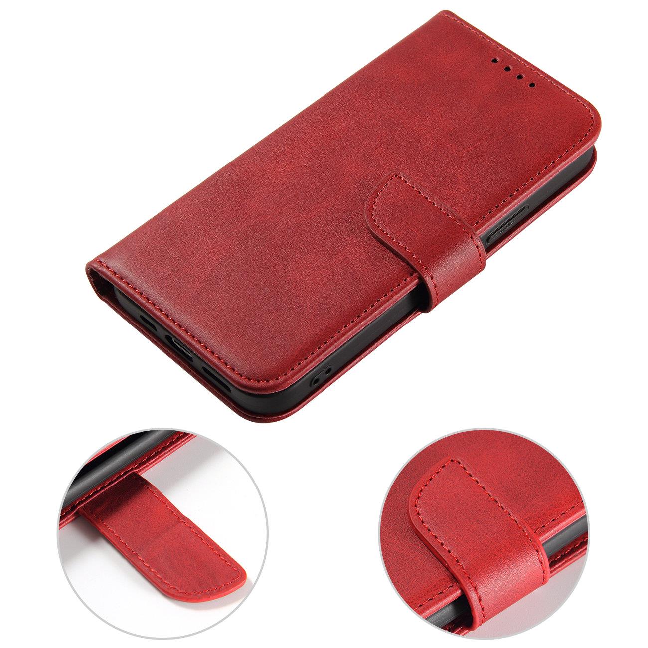 Magnet Case dėklas Samsung Galaxy S23 Ultra – raudonas