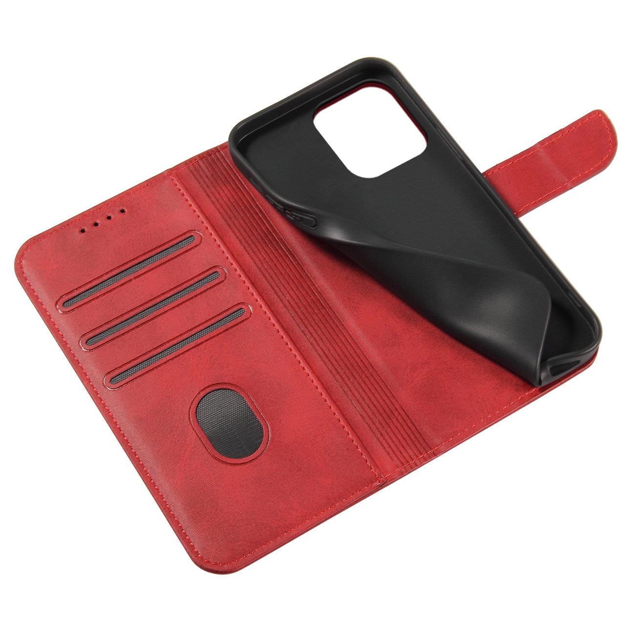 Magnet Case dėklas Samsung Galaxy S23 Ultra – raudonas