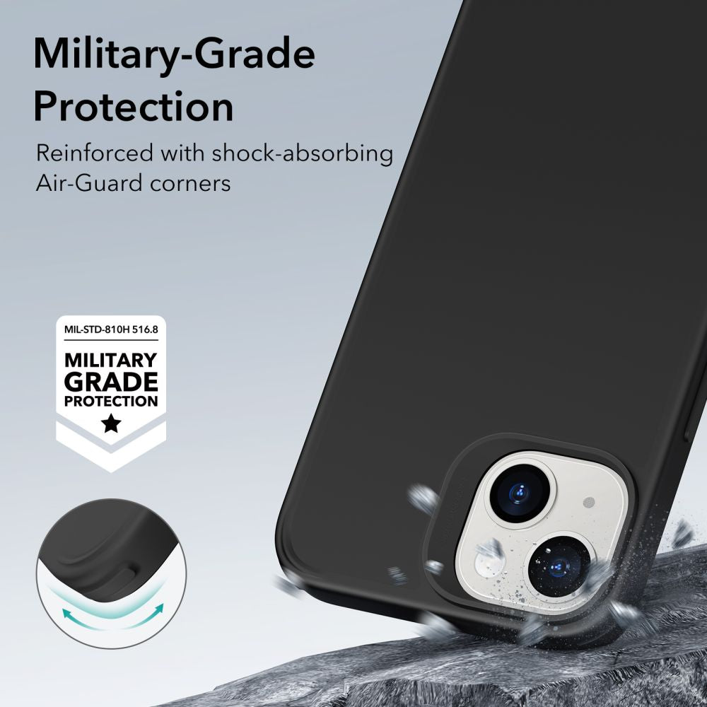 ESR Classic Hybrid HaloLock MagSafe dėklas iPhone 14 Plus – juodas -- iPhone 14 Plus